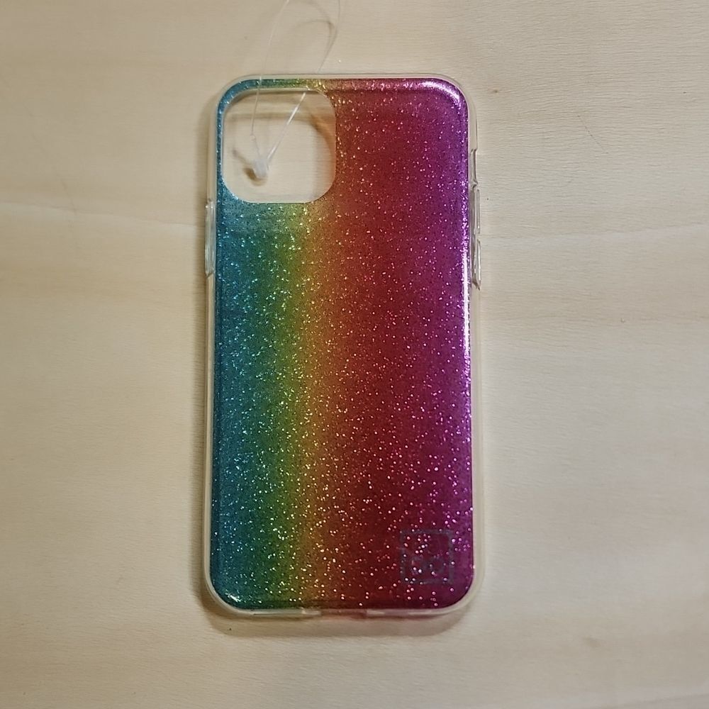 iPhone 11 Pro Sparkle Neon Rainbow Cellphone Case